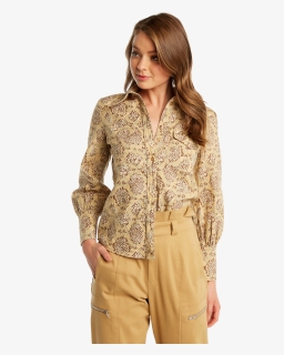 Snake Button Shirt In Colour Appleblossom - Photo Shoot, HD Png Download, Free Download