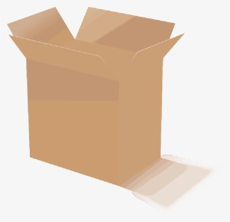 Black, Brown, Box, Icon, Outline, Open, Card, White - Illustration, HD Png Download, Free Download