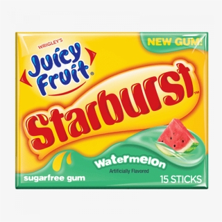 Juicy Fruit Watermelon Gum, HD Png Download, Free Download