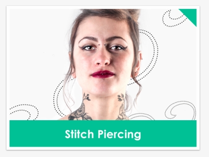 Stitch Mainz Piercing - Girl, HD Png Download, Free Download