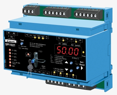 Voltage And Frequency Relay Type Spi1021 - Anti Islanding Solar Protection Relay, HD Png Download, Free Download