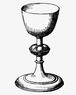 Goblet Clip Arts - Chalice Black And White Clipart, HD Png Download, Free Download