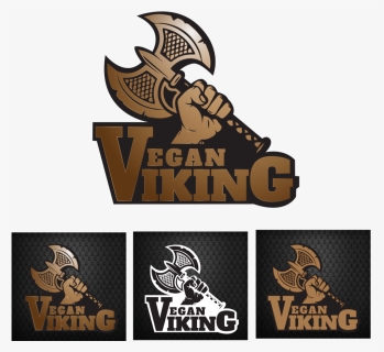 Logo Design By Graphicient For Vegan Viking - Viking Vegan, HD Png Download, Free Download