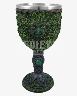 Leafy Green Man Goblet - Chalice, HD Png Download, Free Download