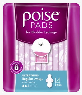 Poise Pads Regular 16, HD Png Download, Free Download
