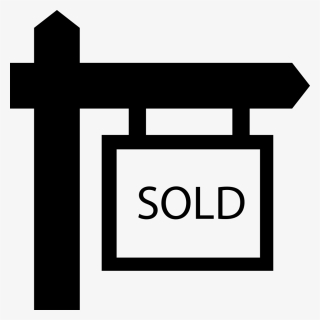 Sold Real Estate Hanging Signal - Sold Sign Clip Art, HD Png Download, Free Download