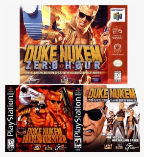 Those Other Duke Nukem Games Anonymous Fri Sep - Duke Nukem Land Of Babe Ps1 Rom, HD Png Download, Free Download