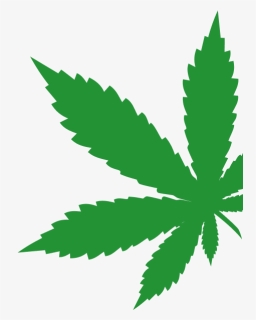 Vector Marijuana Leaf Silhouette, HD Png Download, Free Download