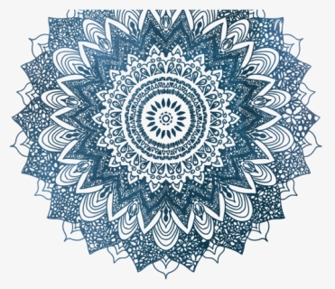 Thumb Image - Mandala Background Png Blue, Transparent Png, Free Download
