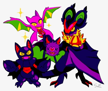 A Batty Family - Cartoon, HD Png Download, Free Download