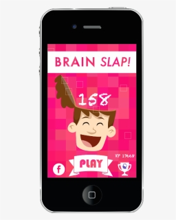 Iphone Slap - Smartphone, HD Png Download, Free Download