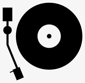 Png Black White Turntable, Transparent Png, Free Download