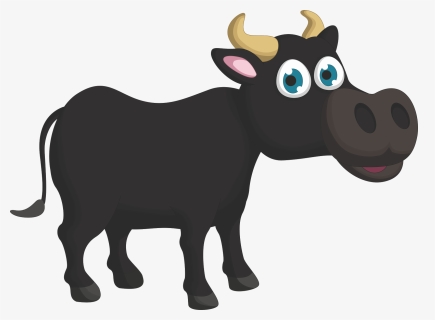 Thumb Image - Cattle Black Cartoon, HD Png Download, Free Download