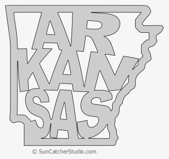 Scalable Vector Graphics, Hd Png Download - Outline State Of Arkansas, Transparent Png, Free Download
