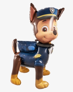 A Photo Of A Paw Patrol Chase Airwalker Balloon - Cartoon, HD Png Download, Free Download