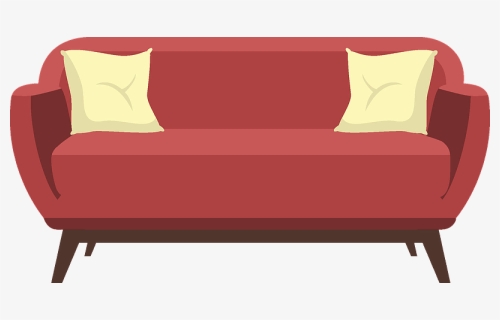 Couch Clipart - Cushion, HD Png Download, Free Download