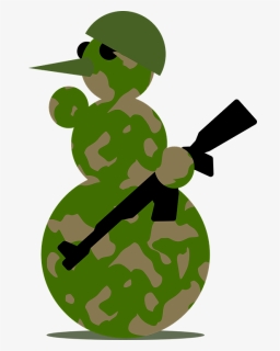 Military Santa Cliparts - Army Santa Clipart, HD Png Download, Free Download