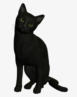 Laurel Burch Cat Clipart Images - Black Cat, HD Png Download, Free Download
