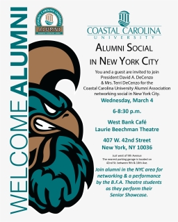 Calling All New York Alumniwe Hope To See You - Coastal Carolina University, HD Png Download, Free Download