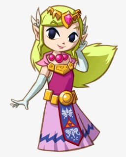 Cartoon Girl In Bikini - Wind Waker Toon Zelda, HD Png Download, Free Download