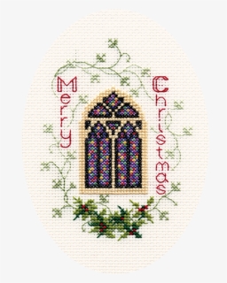 Cross Stitch Stained Glass Window, HD Png Download, Free Download