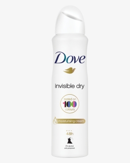 Invisible Dry Antiperspirant Deodorant 150ml - Dove 100 Colours Deodorant, HD Png Download, Free Download