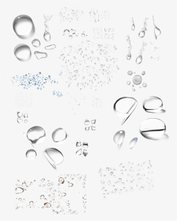 Rain Drops Transparent Free Png - Handwriting, Png Download, Free Download
