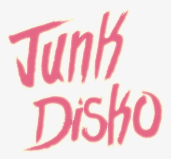 Junk Disko Neon Glowcropped 3 - Calligraphy, HD Png Download, Free Download