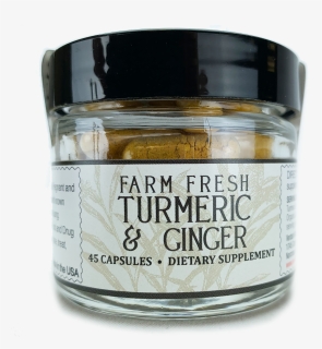Farm Fresh Turmeric & Ginger Capsules - Cosmetics, HD Png Download, Free Download