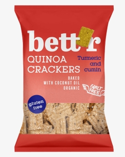 Quinoa Crackers Turmeric & Cumin - Cracker, HD Png Download, Free Download