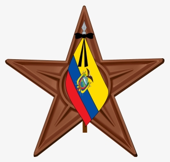 Ecuador Barnstar Flag Mourn - All Religions Logo In One, HD Png Download, Free Download