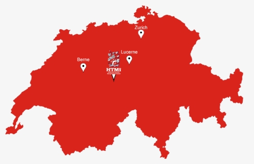 Swiss Map With Pinsadmin2015 12 02t11 - Switzerland Flag Map Png, Transparent Png, Free Download