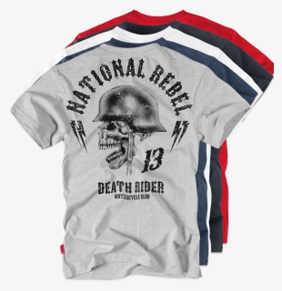 Da T Nationalrebel-ts134 - Bluza Z Kapturem Motocyklowa, HD Png Download, Free Download