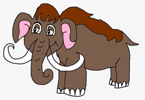 Woolly Mammoth - Cartoon, HD Png Download, Free Download
