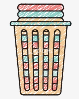 Vector Clothes Laundry Basket, HD Png Download, Free Download