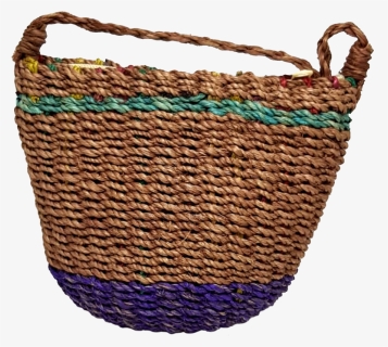 Abaca Small Weave Bag - Storage Basket, HD Png Download, Free Download