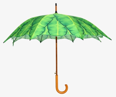 Umbrella Banana Leaves - Umbrella, HD Png Download, Free Download