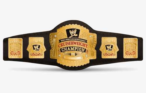 Wwe Debuting Another Championship After Summerslam - Old Cruiserweight Championship, HD Png Download, Free Download