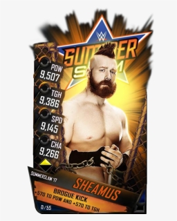 Sheamus S3 15 Summerslam17 - Wwe Supercard Alexa Bliss, HD Png Download, Free Download