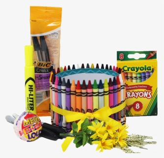 Crayon Bouquet Contents Png - Crayon Bouquet, Transparent Png, Free Download