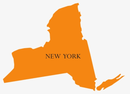 New York Map Clipart, HD Png Download, Free Download