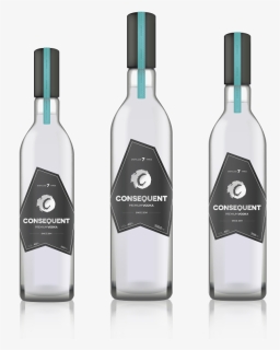 Bottle - Consequent Vodka, HD Png Download, Free Download