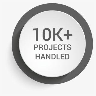 We Handled More Than 10,000 Event And Exhibition Projects - Circle, HD Png Download, Free Download