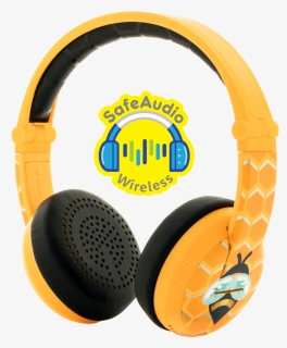 Transparent Audio Wave Png - Bee Headphones, Png Download, Free Download