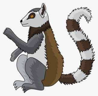 Lemur Clipart - Fox Squirrel, HD Png Download, Free Download