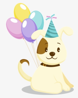 Dog Birthday Clipart - Cartoon, HD Png Download, Free Download