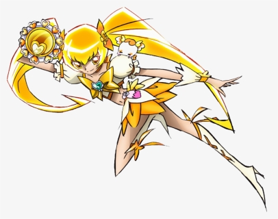 Cure Sunshine Pose3 - Heartcatch Pretty Cure Cure Sunshine, HD Png Download, Free Download