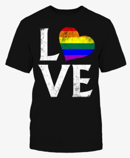 Lgbt Gay Pride Flag Heart Love T-shirt, Big Heart In - Storm Pooper T Shirt, HD Png Download, Free Download