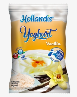 Hollandis Instant Vanilla Yoghurt Powder - Yoghurt Powder, HD Png Download, Free Download