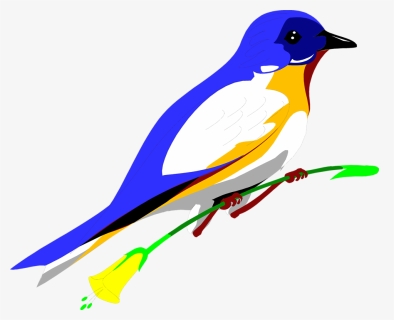 Flying Blue Jay Png Art - Bird Clipart, Transparent Png, Free Download